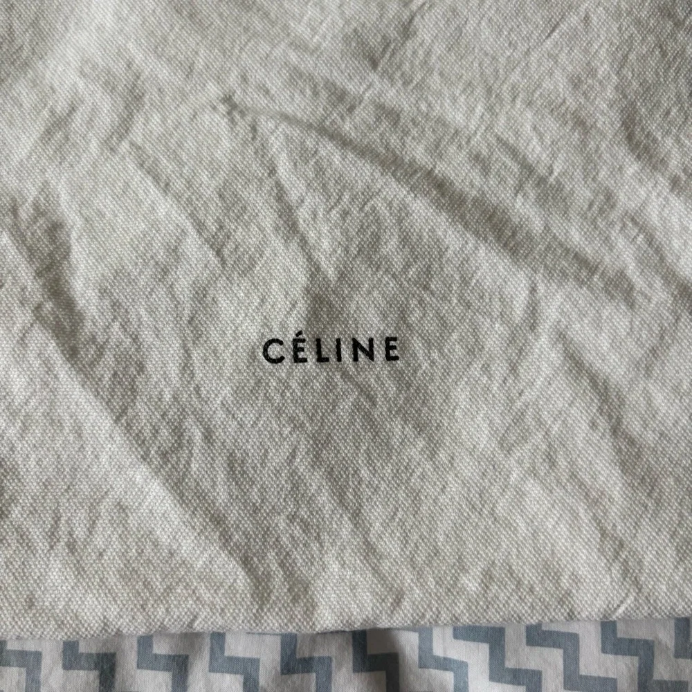 CELINE Small White Dust Bag Drawstring 12 x 13 inches - Picture 2 of 8